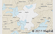 Classic Style 3D Map of Laxa Kommun