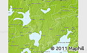 Physical Map of Laxa Kommun