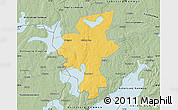 Savanna Style Map of Laxa Kommun