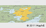 Savanna Style Panoramic Map of Laxa Kommun