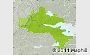 Physical Map of Örebro Kommun, lighten, semi-desaturated