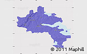 Political Map of Örebro Kommun, cropped outside