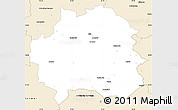 Classic Style Simple Map of Kinda Kommun