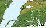 Satellite 3D Map of Ödeshög Kommun
