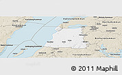 Classic Style Panoramic Map of Ödeshög Kommun