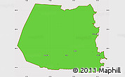 Political Simple Map of Ödeshög Kommun, cropped outside