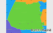 Political Simple Map of Ödeshög Kommun