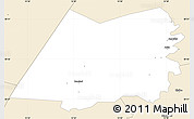 Classic Style Simple Map of Vadstena Kommun