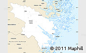 Classic Style Simple Map of Valdemarsvik Kommun