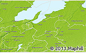 Physical 3D Map of Grästorp Kommun