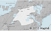 Gray 3D Map of Töreboda Kommun