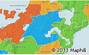 Political 3D Map of Töreboda Kommun