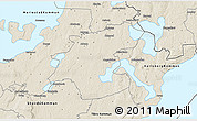 Shaded Relief 3D Map of Töreboda Kommun