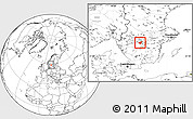 Blank Location Map of Töreboda Kommun