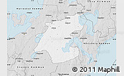 Silver Style Map of Töreboda Kommun