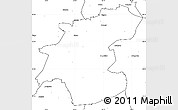 Blank Simple Map of Töreboda Kommun