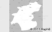 Gray Simple Map of Töreboda Kommun