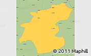 Savanna Style Simple Map of Töreboda Kommun