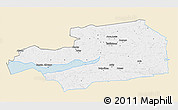 Classic Style 3D Map of Eskilstuna Kommun, single color outside