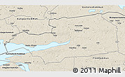 Shaded Relief 3D Map of Eskilstuna Kommun