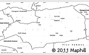 Blank Simple Map of Eskilstuna Kommun