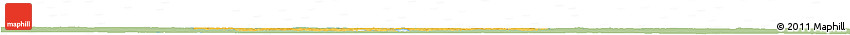 Savanna Style Horizon Map of Flen Kommun, single color outside