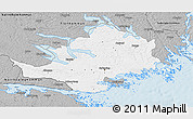 Gray 3D Map of Nyköping Kommun