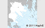 Gray Simple Map of Trosa Kommun