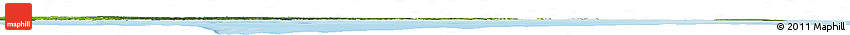 Satellite Horizon Map of Haninge Kommun, physical outside