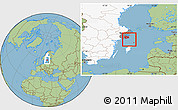 Savanna Style Location Map of Haninge Kommun, highlighted country, highlighted parent region