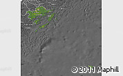 Satellite Map of Haninge Kommun, desaturated