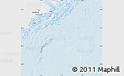 Silver Style Map of Haninge Kommun, single color outside