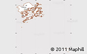 Classic Style Simple Map of Haninge Kommun, cropped outside