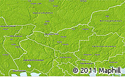 Physical 3D Map of Sigtuna Kommun
