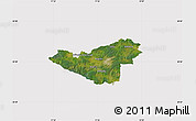 Satellite Map of Sigtuna Kommun, cropped outside