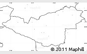 Blank Simple Map of Sigtuna Kommun, no labels