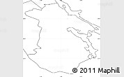 Blank Simple Map of Solna Kommun
