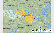 Savanna Style Map of Stockholm Kommun