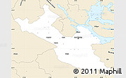 Classic Style Simple Map of Stockholm Kommun