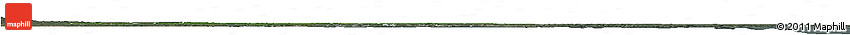 Satellite Horizon Map of Uppsala Län, semi-desaturated