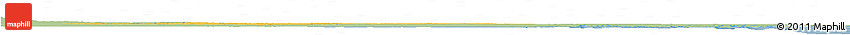 Savanna Style Horizon Map of Uppsala Län, single color outside