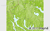 Physical 3D Map of Arjäng Kommun