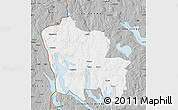 Gray Map of Arjäng Kommun