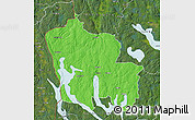 Political Map of Arjäng Kommun, satellite outside