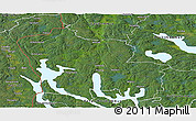 Satellite Panoramic Map of Arjäng Kommun
