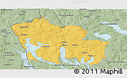 Savanna Style Panoramic Map of Arjäng Kommun