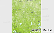 Physical Map of Filipstad Kommun