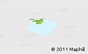 Physical Panoramic Map of Hammarö Kommun, cropped outside