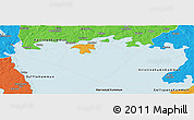 Political Panoramic Map of Hammarö Kommun