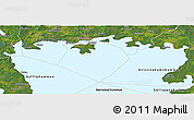 Satellite Panoramic Map of Hammarö Kommun